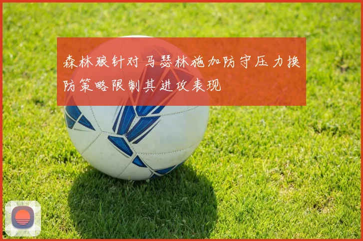 森林狼针对马瑟林施加防守压力换防策略限制其进攻表现